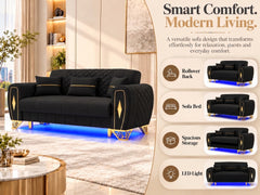 2 seater Black