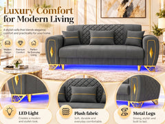 2 seater gray