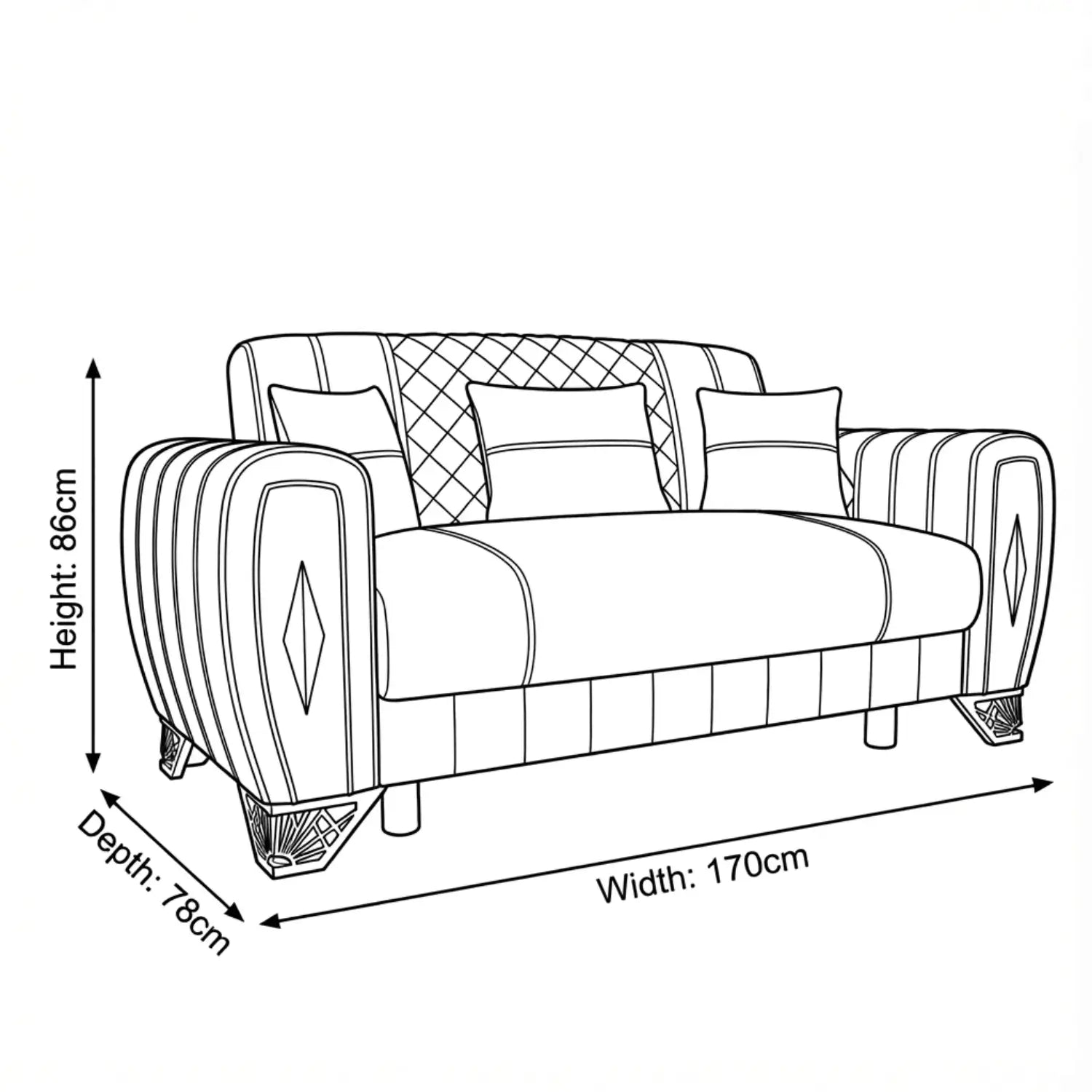 Mink 2 Seater