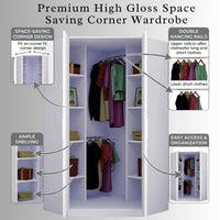 Verona Corner 2 Door Wardrobe