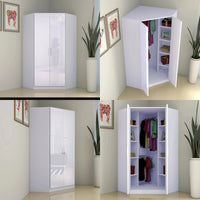 Verona Corner 2 Door Wardrobe