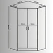 Verona | 2 door Corner | Grey