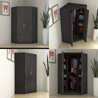 Verona Corner 2 Door Wardrobe