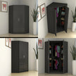 Verona | 2 door Corner | Dark Grey