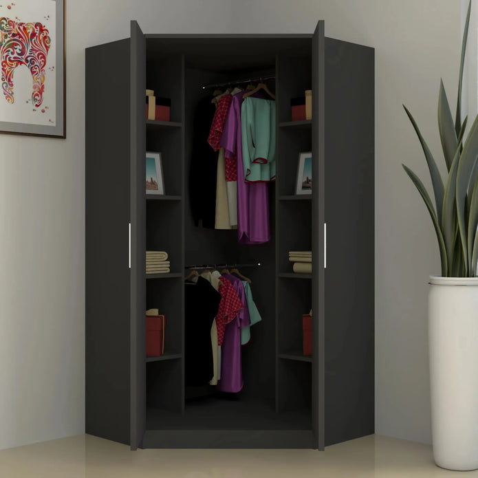 Verona | 2 door Corner | Dark Grey