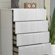 6 Tier High Gloss Chest of Drawers