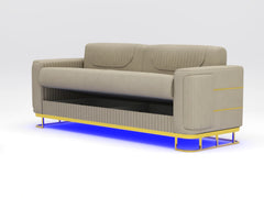 3 seater cream