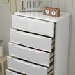 6 Tier High Gloss Chest of Drawers