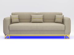 3+2 seater cream