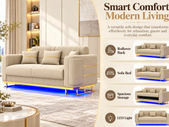 3+2 seater cream
