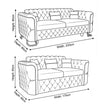 Mink 3+2 seater