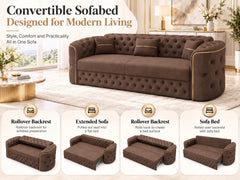 3+2 seater Brown