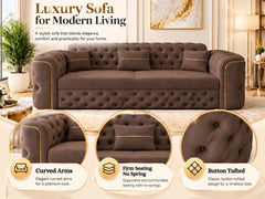 3+2 seater Brown