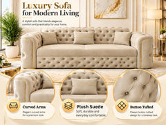 3+2 seater Cream
