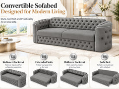 3+2 seater Gray