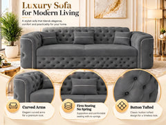 3+2 seater Gray