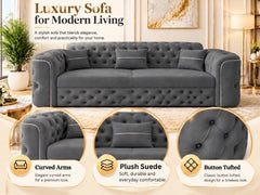 3+2 seater Gray