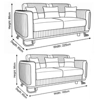 Mayfair Sofa Set