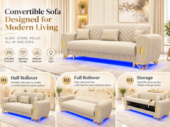 3 Seater Cream