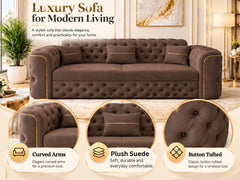 3 seater Brown
