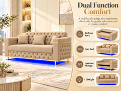 3 seater Cream