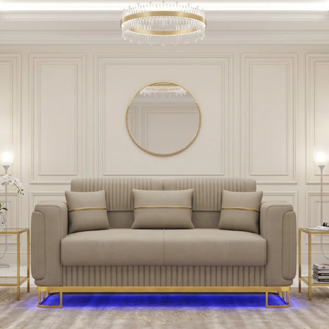2 seater cream