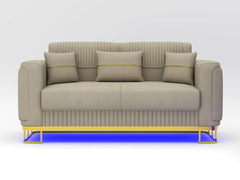 3+2 seater cream