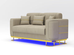 2 seater cream