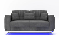 3+2 seater Gray