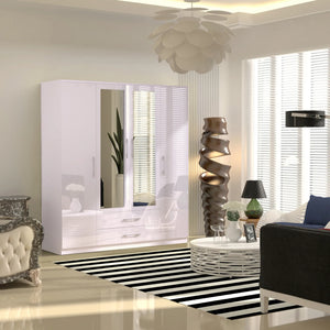 Verona 4 Door Wardrobe