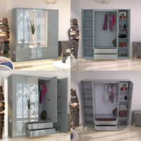 Verona 4 Door Wardrobe
