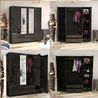 Verona 4 Door Wardrobe