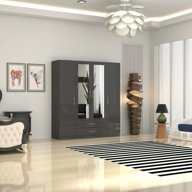 Verona 4 Door Wardrobe