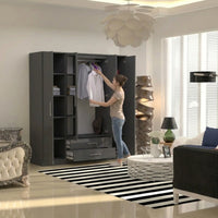 Verona 4 Door Wardrobe