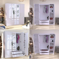 Verona 4 Door Wardrobe