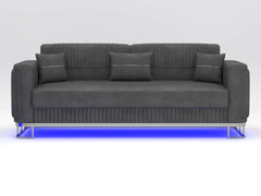 3 seater Gray