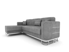 l shape grey