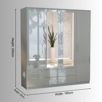 Verona 4 Door Wardrobe
