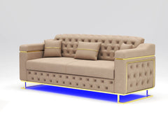 3 seater Cream