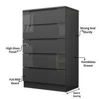 Amalfi 5 Drawer Chest