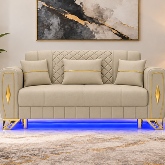 2 Seater Cream