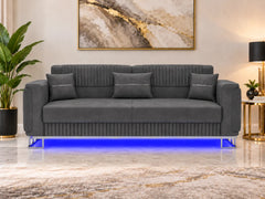 3 seater grey