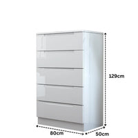 Amalfi 5 Drawer Chest