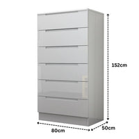 Amalfi 6 Drawers Chest