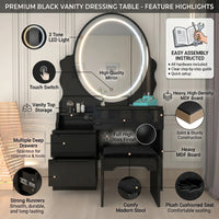 Ankara Dressing Table