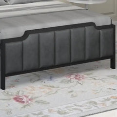 Arles Metal Bed | COLOR: Gray | SIZE: Single, Small/Double, Double, King 