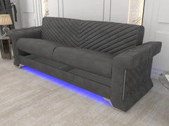 Gray 3 Seater