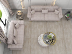 Cream 3+2 seater