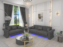 Gray 3+2 seater