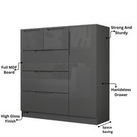 Capri 5 Drawer Chest